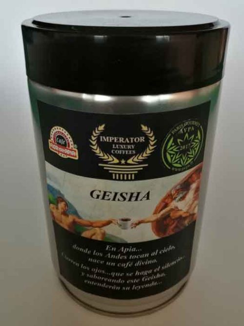 Geisha. Café Presentaciones especiales